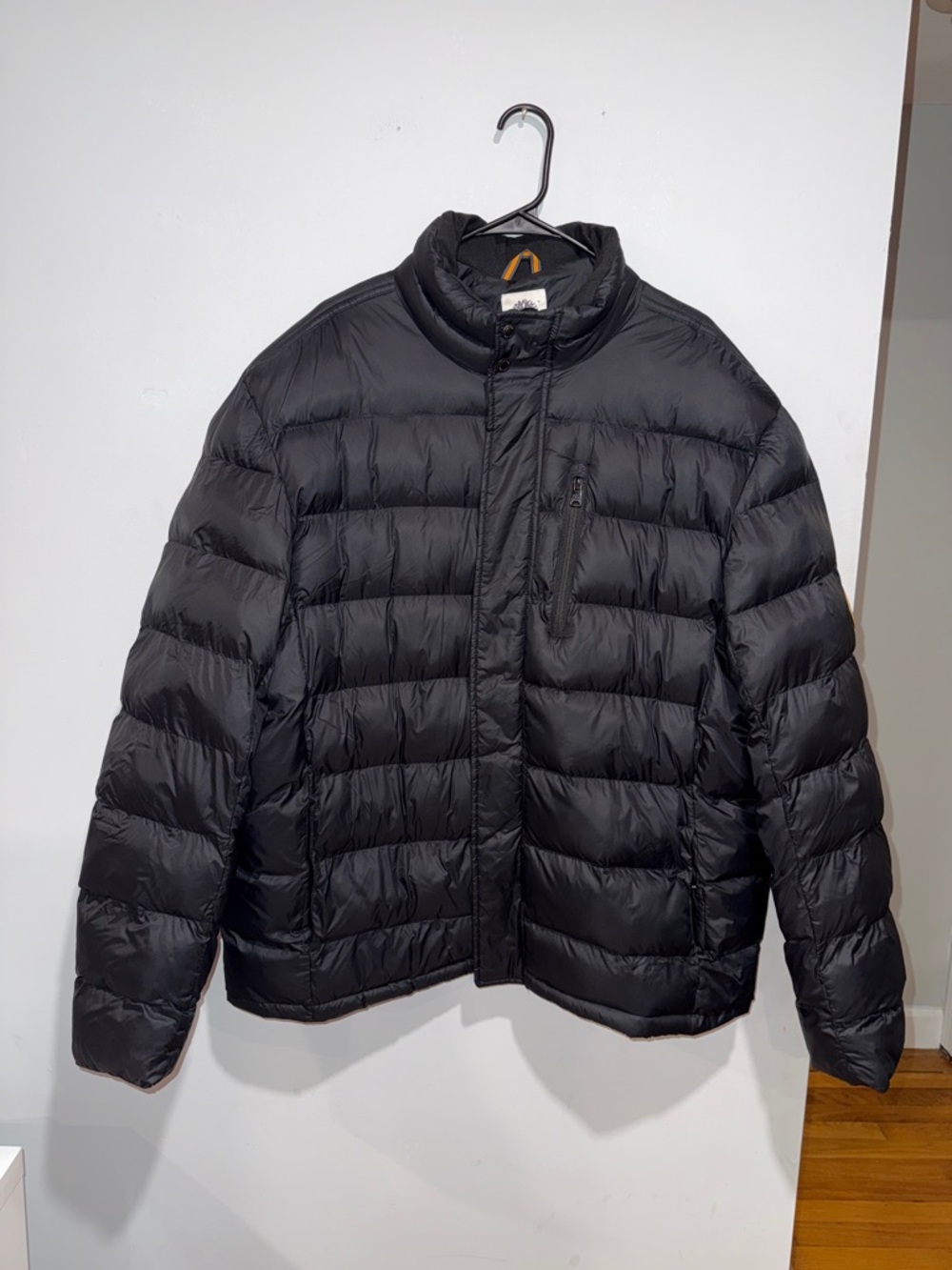 Timberland Men's Black Quilted Puffer Jacket